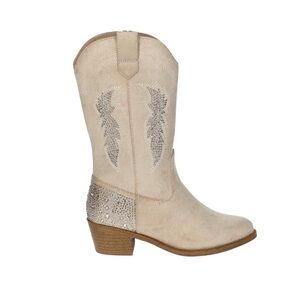 Rhinestone cowgirl boots - big girls 5 - can fit W 6.5/7